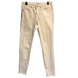 William Rast Size 29 White denim pants Skinny fit Coastal Beach Summer